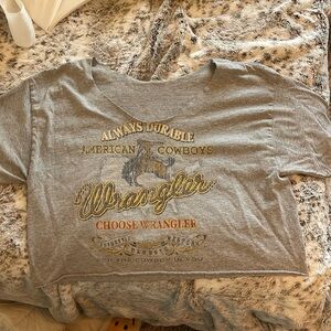 Cropped vintage wrangler’s shirt